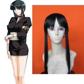 死神十二番队副队长 涅音梦 cosplay假发 80CM麻花马尾辫假发
