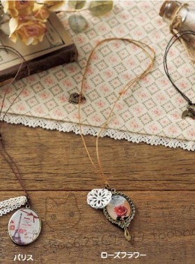 宫廷复古日系风合金礼物项链