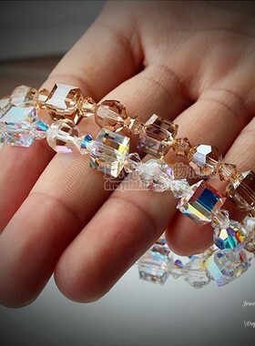 奥地利水晶手链手饰女方糖甜美