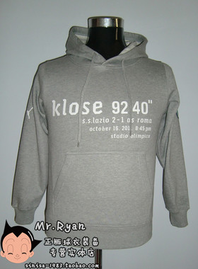 原创 11-12 拉齐奥 球迷文化衫 套头衫 克洛泽的绝杀