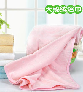 双层加厚柔软婴儿浴巾