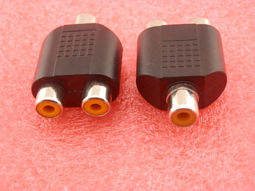 3.5母转莲花母 3.5mm转莲花头转AV线 XBOX360音频耳机转换头PS3