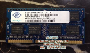 1600 原装 NANYA 条 笔记本内存 DDR3 12800S 南亚 PC3