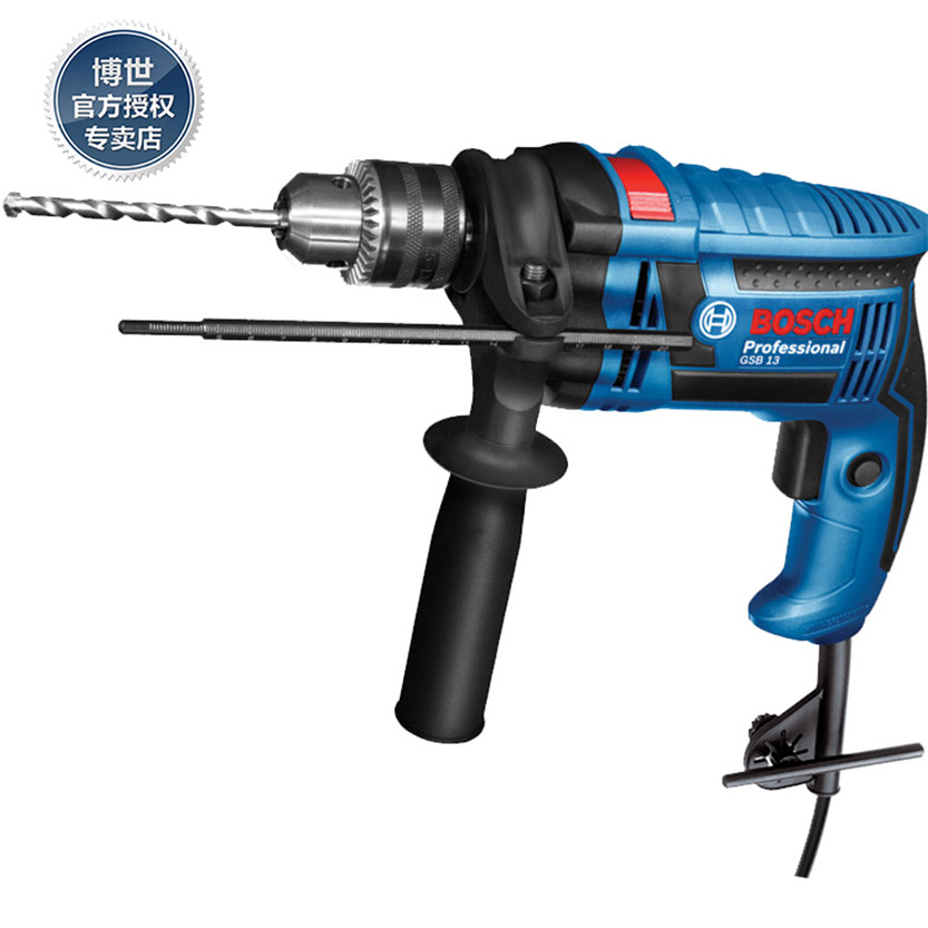 原装博世GSB13冲击钻电钻 多功能家用两用电动工具 手电钻手枪钻