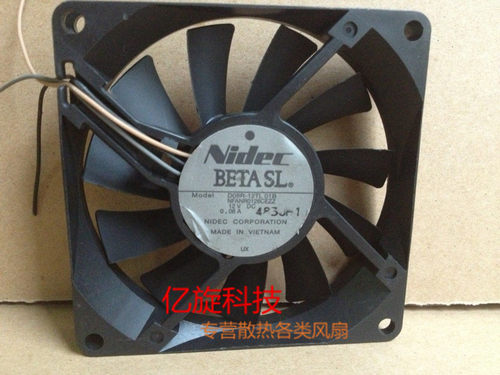 原装Nidec 8015 12V 0.08A D08R-12TL 01B 超薄 投影仪散热风扇