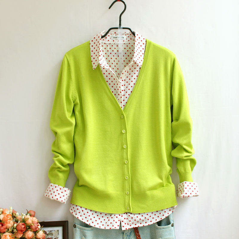 春秋款针织开衫包扣卷边基本款长袖开衫女|msdalam kategori Butik wanita / wanita, sweater bulu - dari Buy2taobao.com untuk memberikan perkhidmatan ejen Taobao profesional membeli