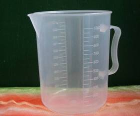 PP塑料量杯 1000ml 1L装容量 容器 过滤用量杯 量筒 烧杯加厚