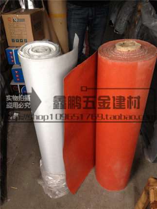促销防火布硅胶布硅钛软胶法兰连接电焊布硅玻钛金玻璃纤维阻燃布