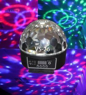 LED水晶魔球6颗3WLED六环水晶魔球舞台灯光酒吧KTV包房专用灯特价