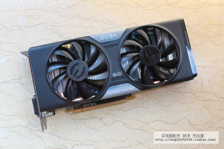 ¡ïÍêÖÎÎÝ¡ï Ë«»Ê¹Ú EVGA GTX760 2GB SC w/ ACX Cooler Óб³°å