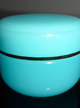 30g克软膏盒蓝色小盒子PET塑料瓶旅行化妆品分装瓶便携瓶小瓶子