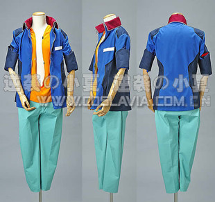 漫谈社 COS服装定做高达SEED地球军奥鲁制服