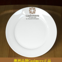 外贸西式餐具欧式纯白色骨瓷鱼盘牛排圆盘西餐色拉盘平盘凉菜盘子