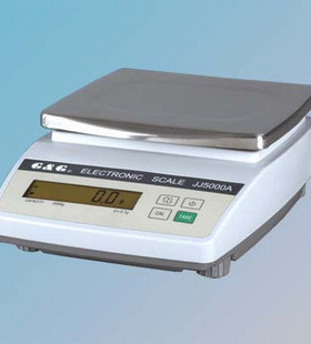 双杰电子秤JJ6000A电子称 液晶显示底部带挂钩6000克 2000g/0.1g