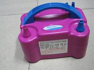 多功能电动充气泵打气筒 双嘴双孔高速泵气球泳圈瑜珈球充气机新