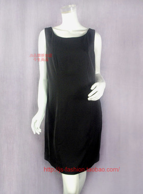 超值清仓!ZOKO倬可儿 专柜正品女夏秋船形领无袖简约连衣裙L0191