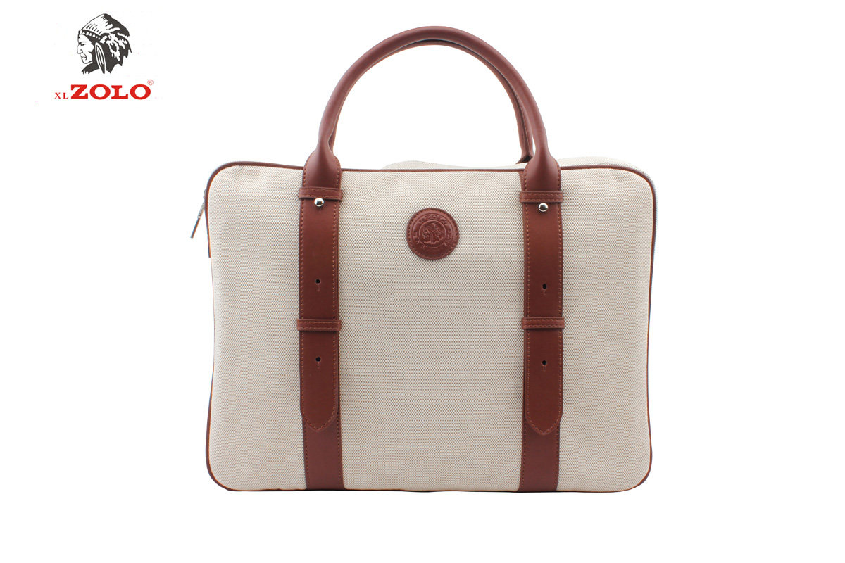 韩版皮包男包商务包男斜挎包手提包横款公文包电脑包帆布男士包包