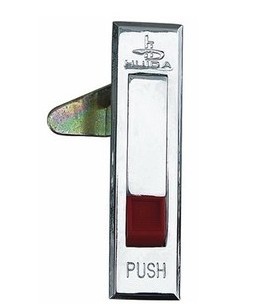 MS507消防柜弹跳锁配电箱开关柜门锁铁柜锁网络控制柜高压柜锁