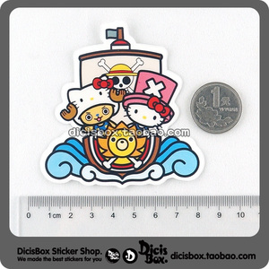 卡通猫 卡通贴纸 笔记本贴纸 行李箱贴纸 个性贴纸 旅行箱贴纸