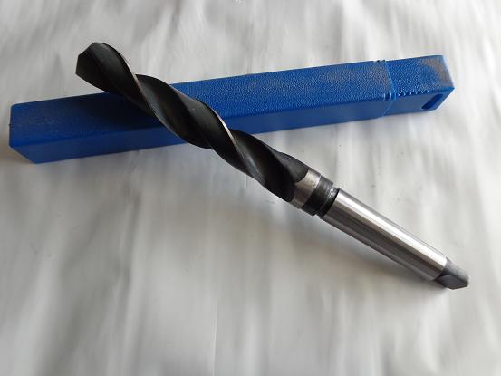 哈尔滨高速钢锥柄麻花钻头 台钻用锥柄钻头莫氏柄锥钻23.5-24.1mm