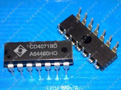 直插DIP14 CD4071BD HCF4071 HEF4071 全新 输入端或门