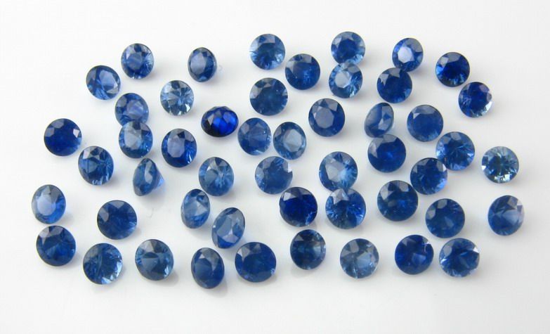 钻石切割蓝宝石裸石配石 直径2.0毫米-- 直径3.0毫米 皇家蓝色,珠宝/钻石/翡翠,裸石,淘宝优惠券,粉丝福利购,淘宝优惠卷