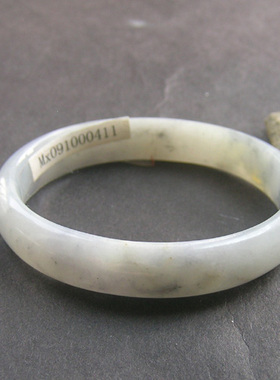 【蓝翔翡翠】翡翠A货内径54紫色紫罗兰贵妃 玉手镯 0411