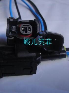 2P比亚迪威志喷油嘴插头 汽车防水插头甲醇改装线束 接插件
