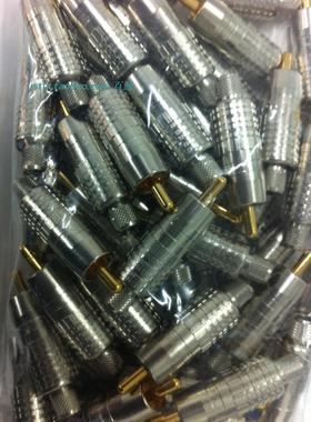 CANARE佳耐美RCAP-C4F 压接型RCA莲花插头，配L-4CFB百通1505A等