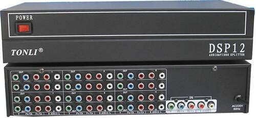 仝丽 DSP12 色差分配器 一进十二出 1进12出 12口分量分配器