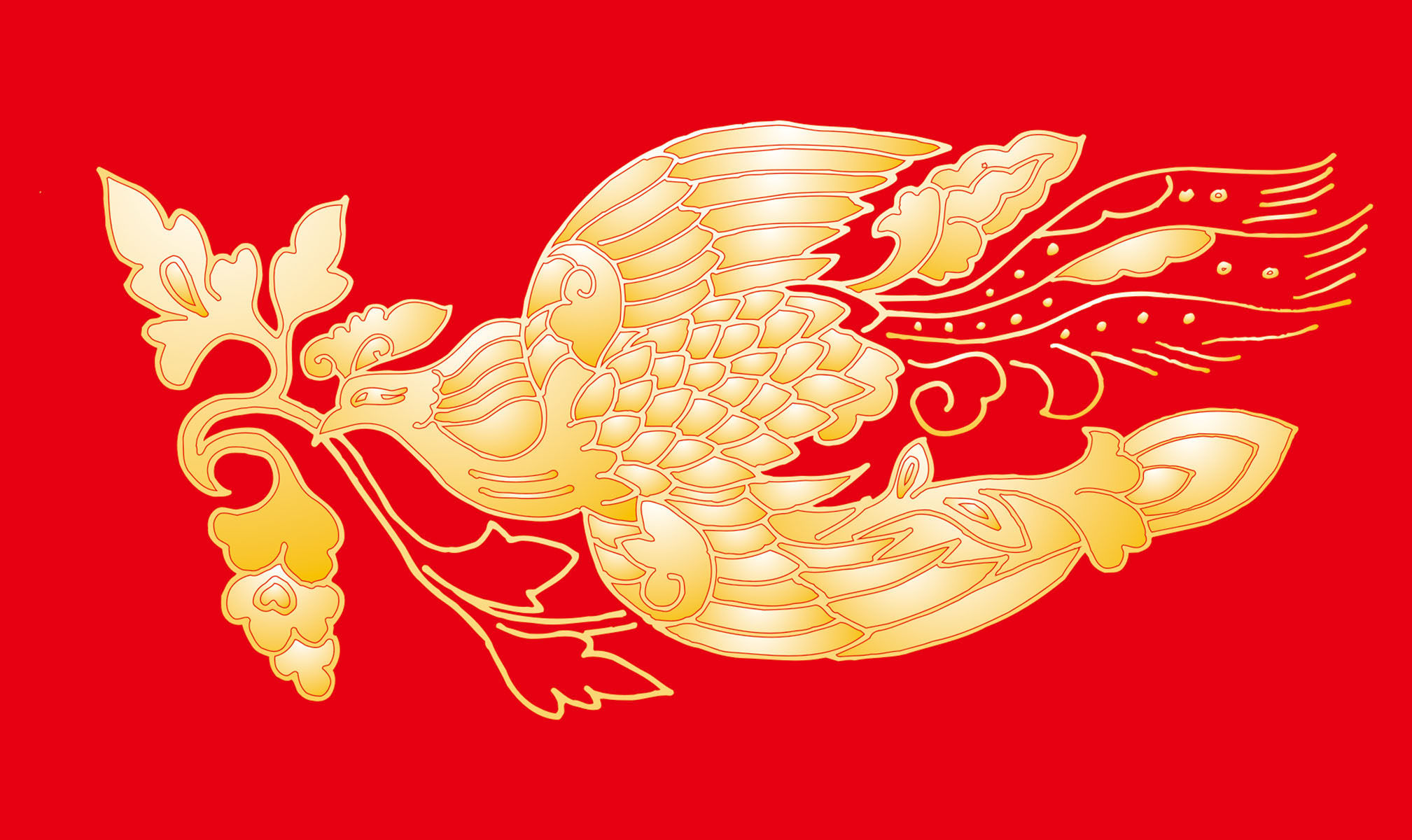 651海报印制定制展板素材601火凤凰