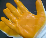 Нейлоновые рабочие износостойкие перчатки из ПВХ