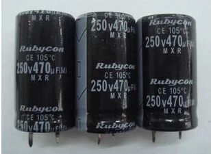 电源电解电容250V470uF 200V 470uF 牛角电容