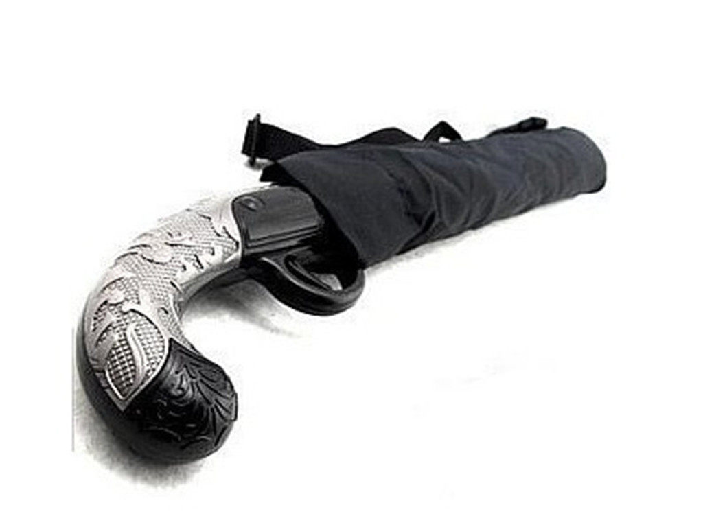 Western gun umbrella sunny umbrella two fold umbrella personality fashion gift umbrella folding umbrella creative umbrella automatic umbrella