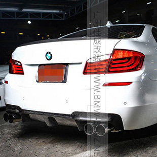适用BMW宝马F10 M5专用 3D Design款碳纤维轻量化后下巴 后唇