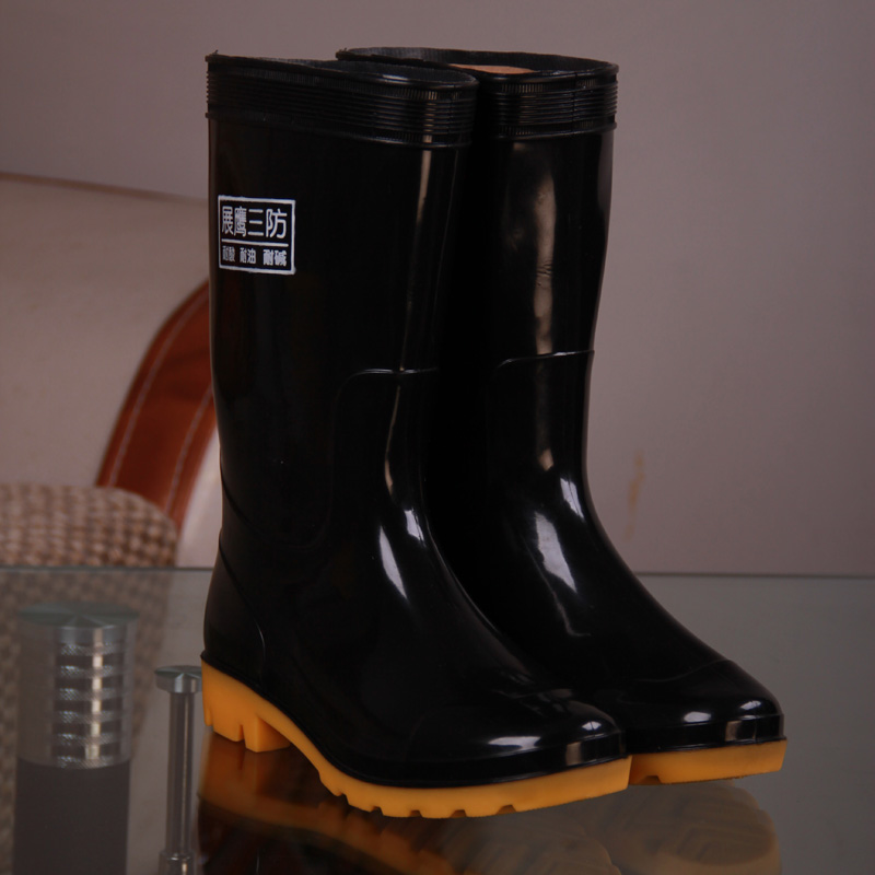 Chaussures - bottes caoutchouc homme - semelle tendon - Ref 973792 Image 1