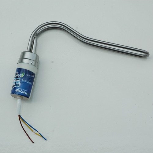 申科正品太阳能热水器配件 电加热棒 220V 1500W 47弯型底插式