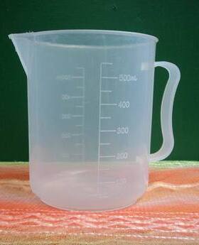PP塑料 带刻度 量杯 量水杯 刻度杯 500ml塑料量杯500毫升量杯 pp