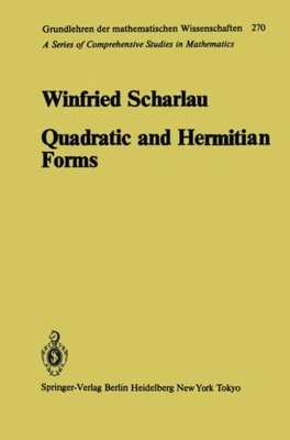 【预订】Quadratic and Hermitian Forms