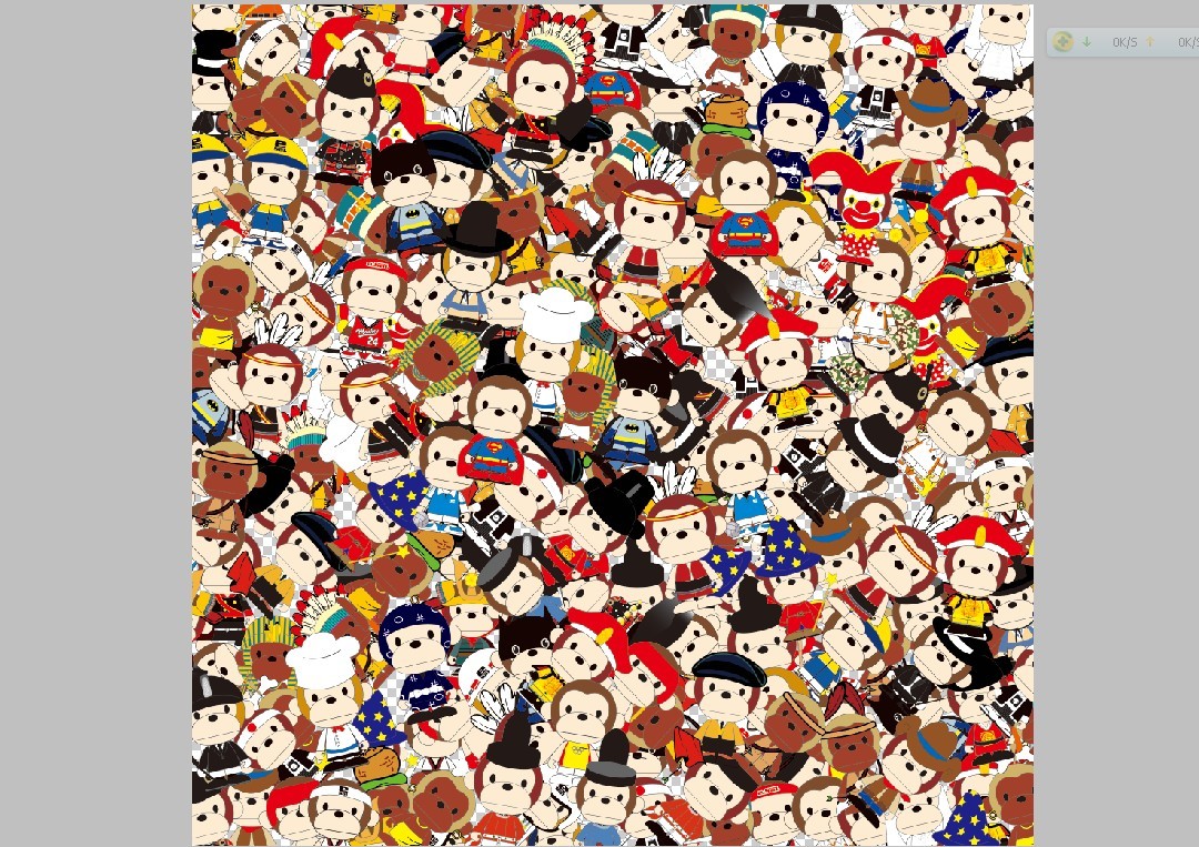 引擎盖涂鸦改色贴纸公仔猴子内饰