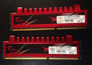 G.Skill/芝奇 8G 1600 DDR3(4G×2)台式机内存F3-12800CL9D-8GBRL