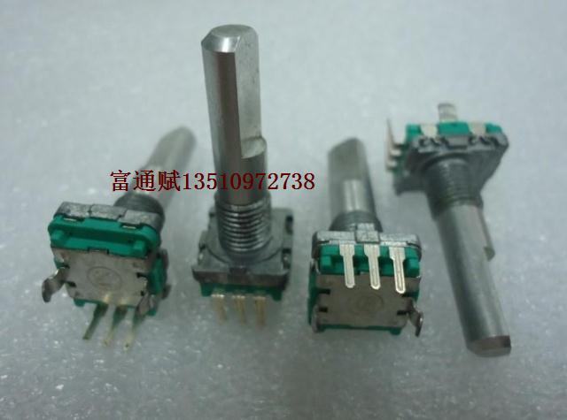 进口普耀EC11 360度旋转编码器脉冲编码开关20位不带25FMM