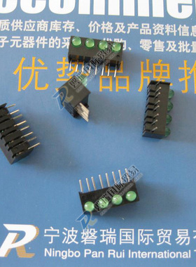 Dialight 光电元件 LED  绿 4  1.9V 2mA   551-1307-004F