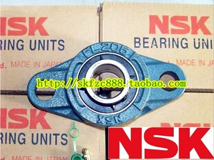 日本NSK轴承 带座外球面轴承 UCFL204 UKFL204 进口轴承 另有SKF