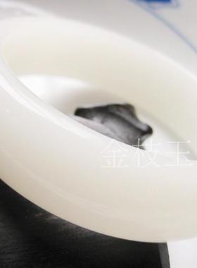正品精选一级白昆仑玉碧玉手镯