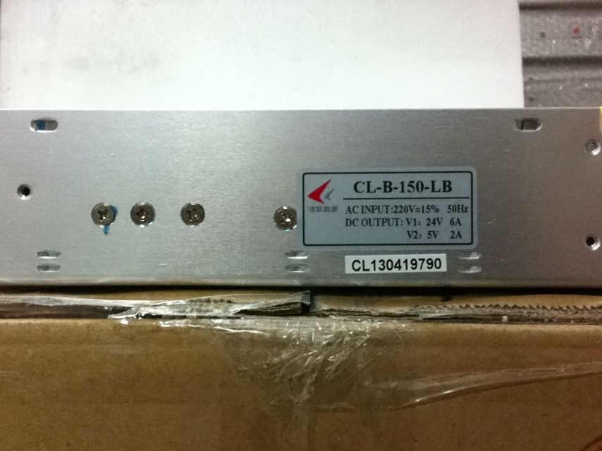 正品诚联电源CL-B-150-LB双组 24V6A/5V2A输出开关电源 质保3