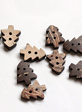 手工DIY纽扣/扣子木质纽扣 M-41 2颗/元