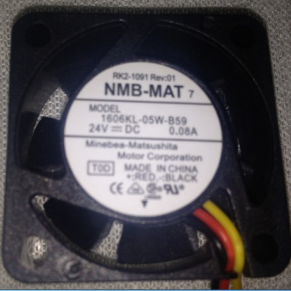 1606KL-05W-B59日本美蓓亚NMB-MAT7法那克40*40*15轴流变频器风扇