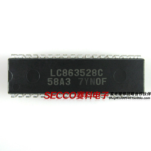 〖原装拆机〗电视机CPU芯片 LC863528C 58A3 组装机彩电微处理器