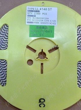 1N4148 IN4148 LL4148 LL34 1206玻封开关二极管先科ST 1盘2500只